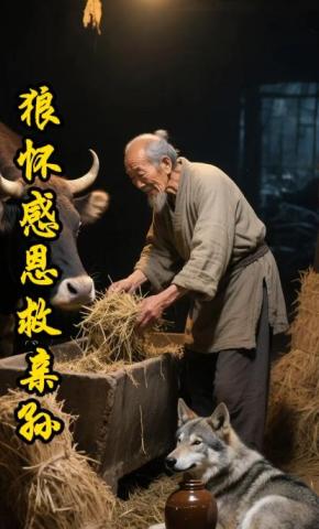 短剧《狼怀感恩救亲孙》海报