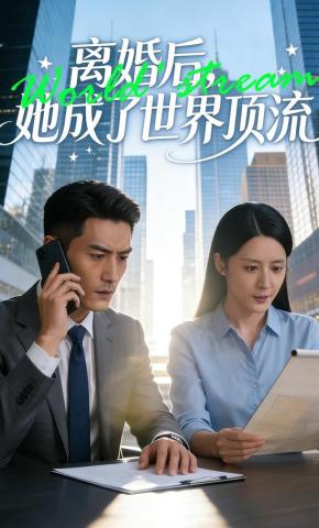 短剧《离婚后，她成了世界顶流》海报