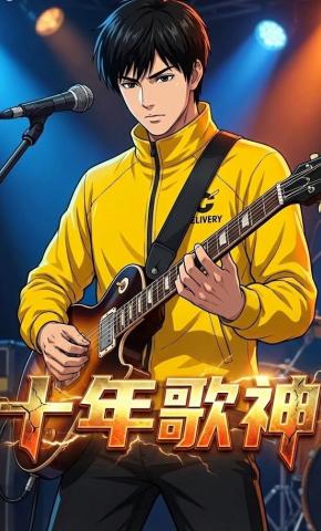 短剧《十年歌神》海报