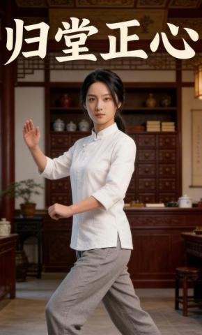 短剧《归堂正心》海报
