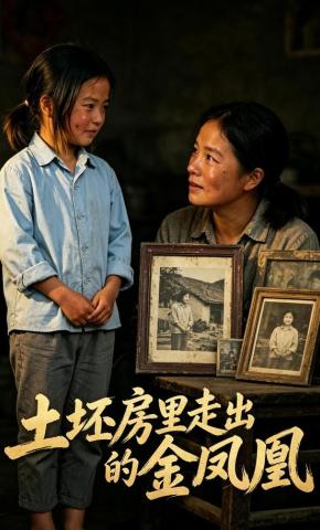 短剧《土坯房里走出的金凤凰》海报