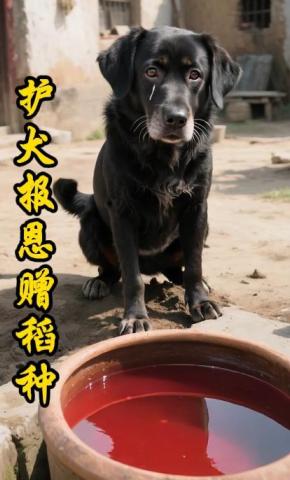 短剧《护犬报恩赠稻种》海报