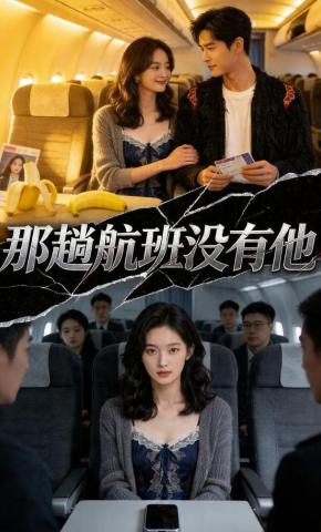 短剧《那趟航班没有他》海报