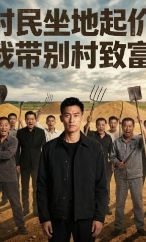 短剧《村民坐地起价，我带别村致富》海报