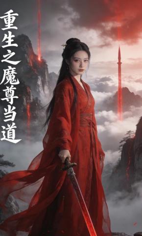 短剧《重生之魔尊当道》海报