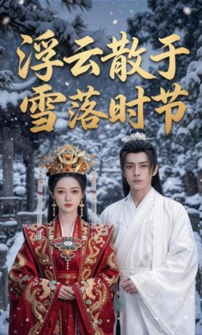 短剧《浮云散于雪落时节》海报