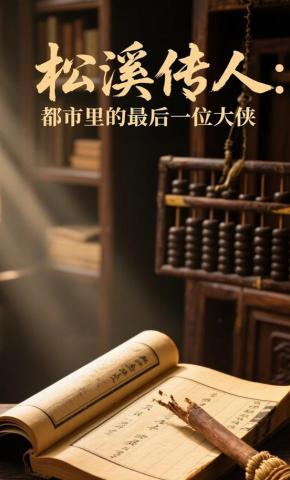 短剧《松溪传人：都市里的最后一位大侠》海报