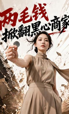 短剧《两毛钱掀翻黑心商家》海报