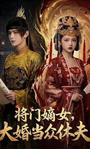 短剧《将门嫡女，大婚当众休夫》海报