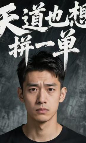短剧《天道也想拼一单》海报