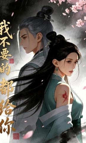 短剧《我不要的，都给你》海报