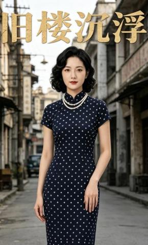 短剧《旧楼沉浮》海报