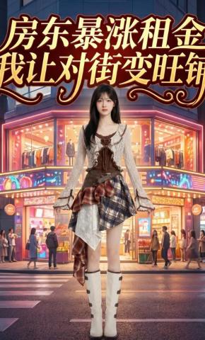 短剧《房东暴涨租金我让对街变旺铺》海报