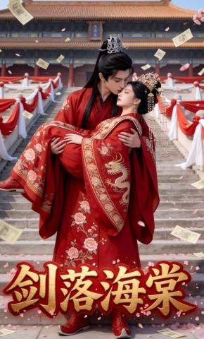 短剧《剑落海棠》海报