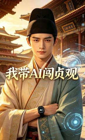 短剧《我带AI闯贞观》海报