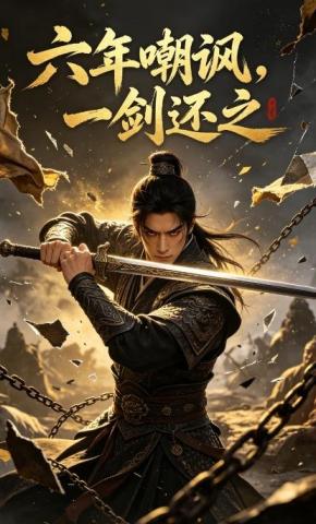 短剧《六年嘲讽，一剑还之》海报