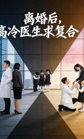 短剧《离婚后，高冷医生求复合》海报