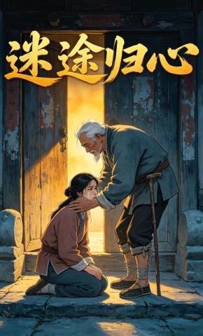 短剧《迷途归心》海报