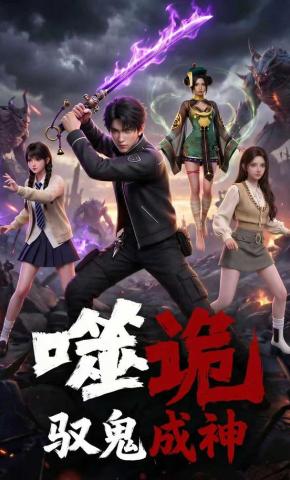 短剧《噬诡：驭鬼成神》海报