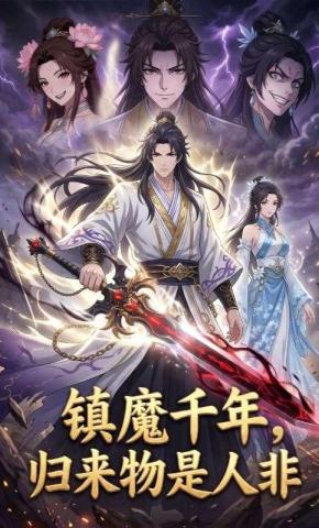 短剧《镇魔千年，归来物是人非》海报