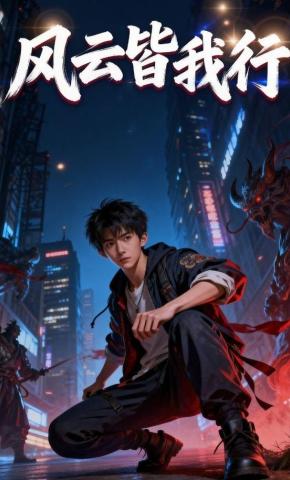 短剧《风云皆我行》海报