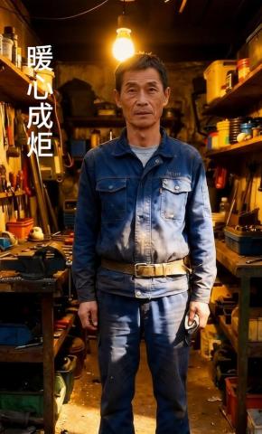 短剧《暖心成炬》海报