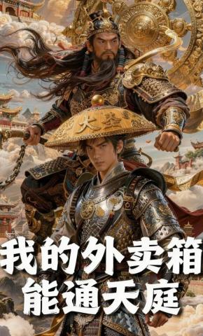 短剧《我的外卖箱能通天庭》海报