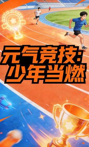 短剧《元气竞技：少年当燃》海报