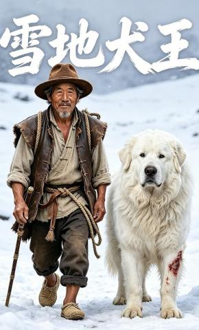 短剧《雪地犬王》海报