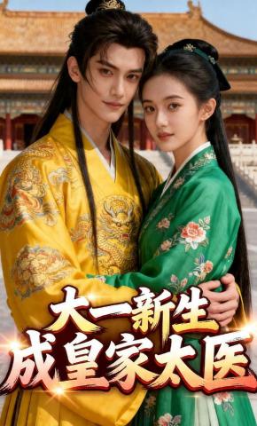 短剧《大一新生成皇家太医》海报