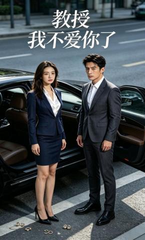 短剧《教授，我不爱你了》海报