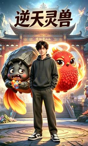 短剧《逆天灵兽》海报