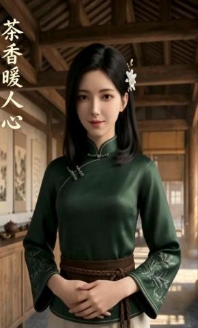 短剧《茶香暖人心》海报