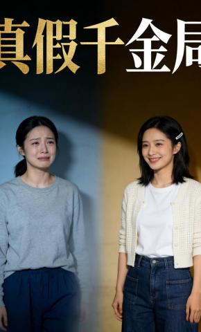 短剧《真假千金局》海报