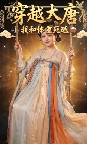 短剧《穿越大唐我和体重死磕》海报