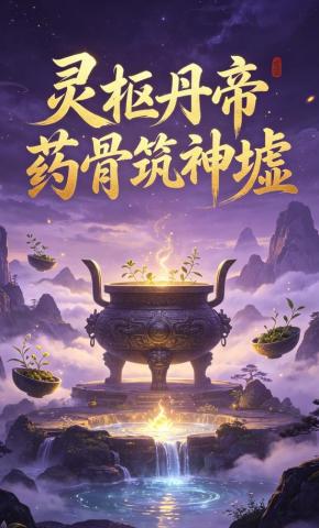 短剧《灵枢丹帝药骨筑神墟》海报