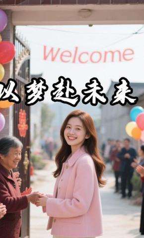 短剧《以梦赴未来》海报