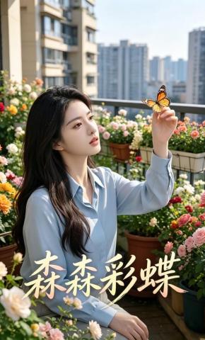 短剧《森森彩蝶》海报