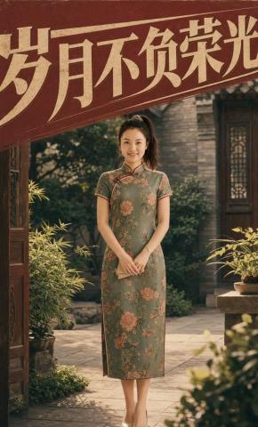 短剧《岁月不负荣光》海报