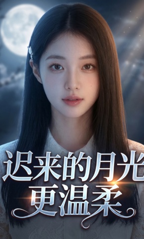 短剧《迟来的月光更温柔》海报