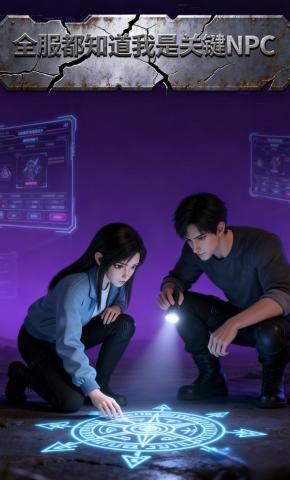 短剧《全服都知道我是关键NPC》海报