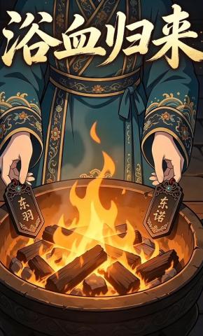 短剧《浴血归来》海报