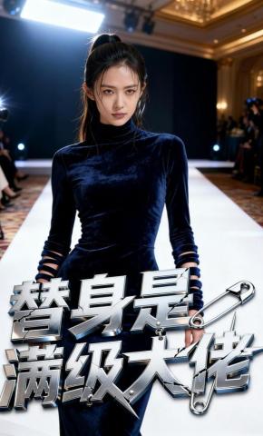 短剧《替身是满级大佬》海报