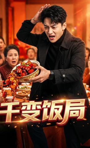 短剧《千变饭局》海报