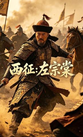 短剧《西征：左宗棠》海报