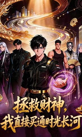 短剧《拯救财神，我直接买通时光长河》海报