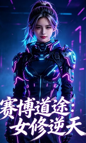 短剧《赛博道途：女修逆天》海报