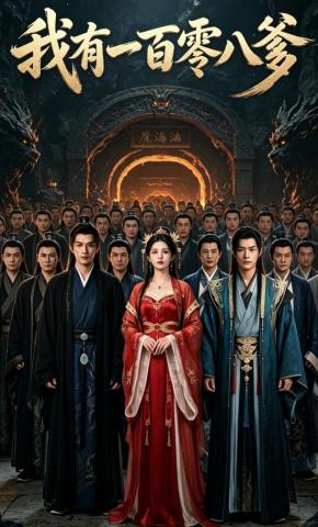 短剧《我有一百零八爹》海报