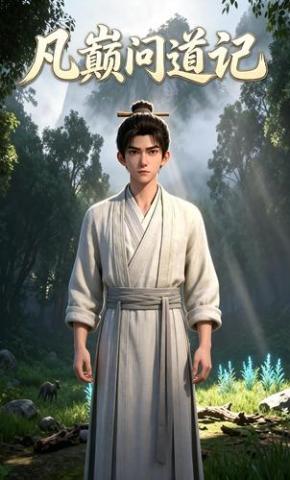 短剧《凡巅问道记》海报