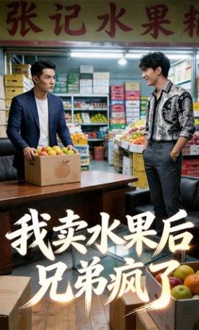 短剧《我卖水果后兄弟疯了》海报